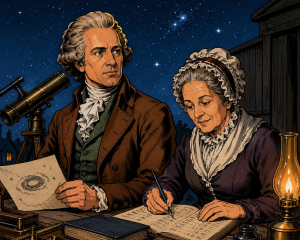 Wilhelm und Caroline Herschel